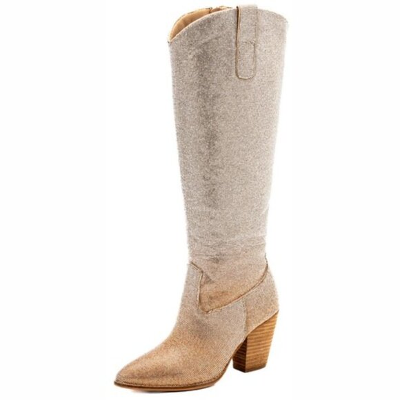 NEW in box Corkys Show Stopper Gold Silver Ombre boots - Picture 2 of 4